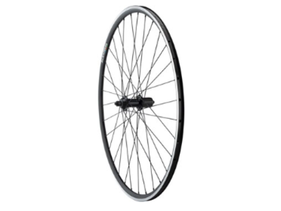 Quality Wheels Quality Wheels Tiagra/DA22 Rear Wheel - 700, QR x 130mm, Rim Brake, HG 11 Road, Black, Clincher
