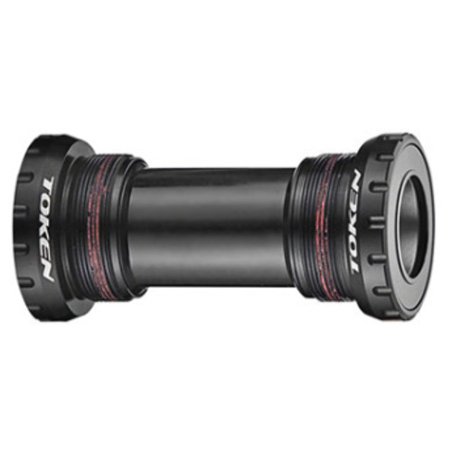 Token Token TK878 Threaded Bottom Bracket - English, Shimano HollowTech II, Black Token Token TK878 Threaded Bottom Bracket - English, Shimano HollowTech II, Black