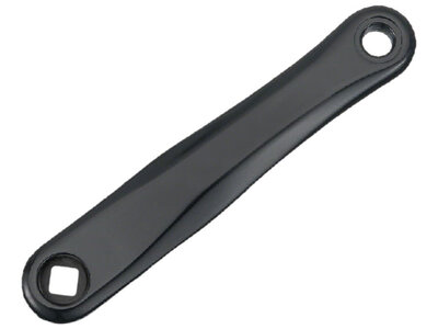 SAMOX Samox SAC08 Left Crank Arm - 170mm, JIS Diamond Taper Spindle Interface, Forged Aluminum, Spindle Bolt Sold Separate, Black
