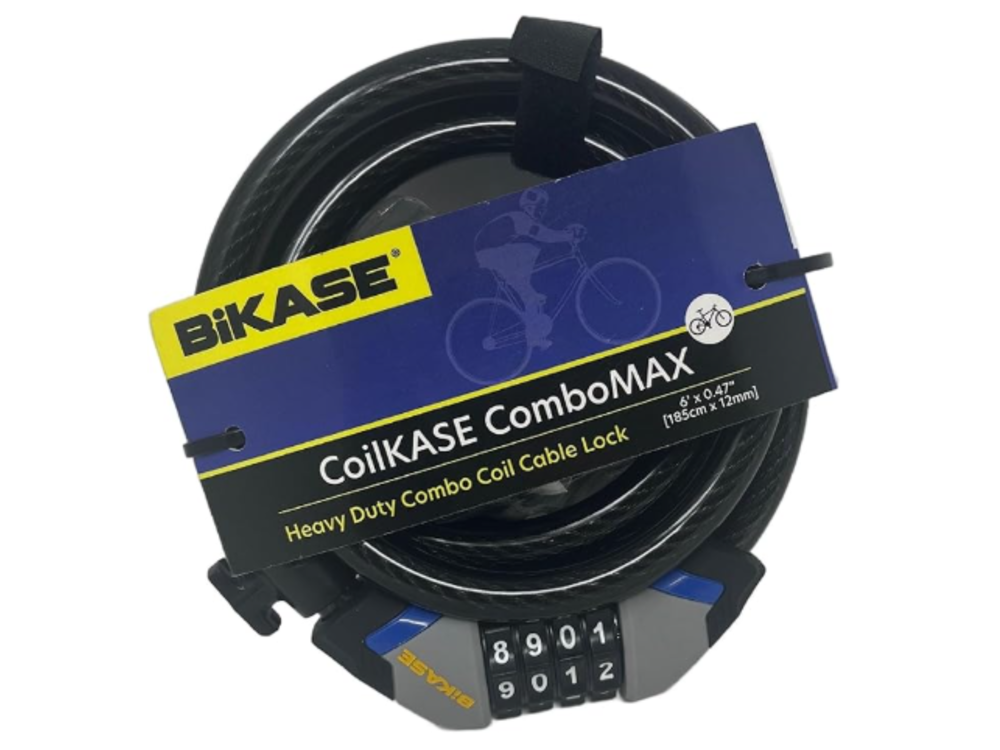BIKASE 7015 COILKASE COMBO MAX 6' LOCK