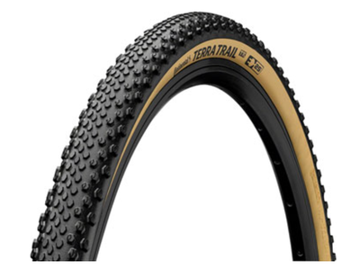 Continental Continental Terra Trail Tire - 700 x 35, Tubeless, Folding, Black/Cream, PureGrip, ShieldWall System, E25
