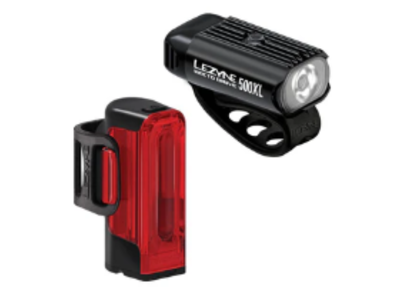 Lezyne Lezyne Hecto Drive 500XL / Strip Drive 300+ Pair Light Set