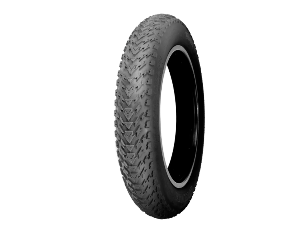 Delium Tire Delium Tire Thundr E-Bike Tire, 20x4.0", Puncture Protect, Black