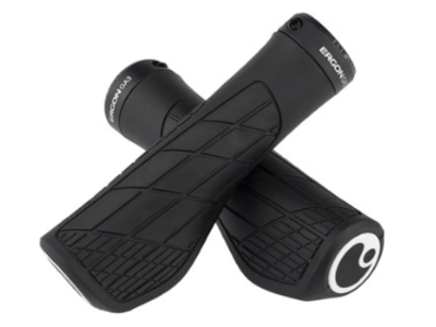 Ergon Ergon GA3 Grips - Black, Lock-On, Large