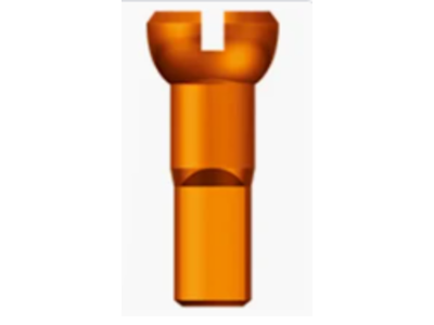 Sapim 14 Gauge Aluminum Polyax - 14mm Orange