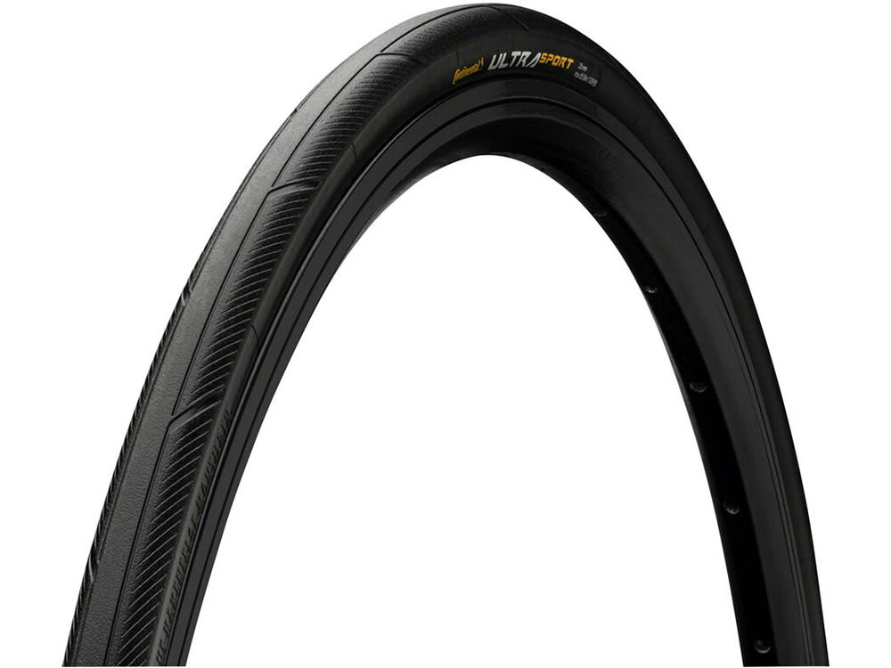 Continental Continental Ultra Sport III Tire - 700 x 28, Clincher, Wire, Black, PureGrip, Performance, E25