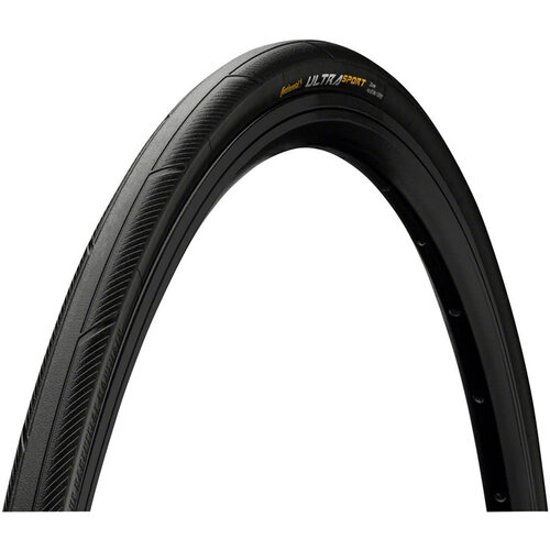 Continental Continental Ultra Sport III Tire - 700 x 28, Clincher, Wire, Black, PureGrip, Performance, E25