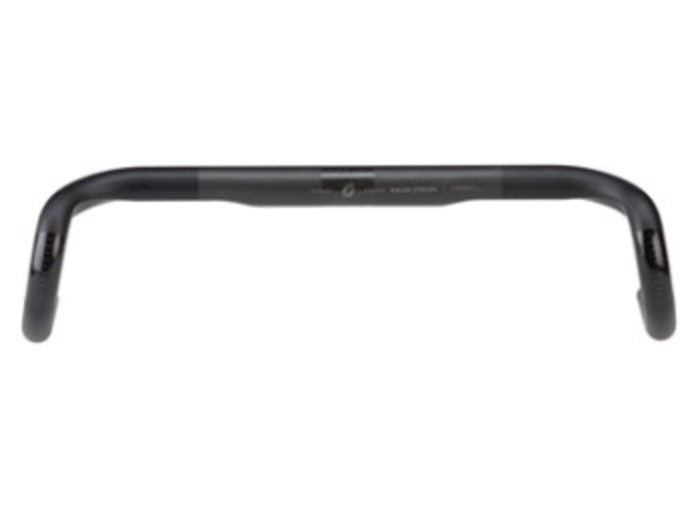 Salsa Salsa Cowbell Carbon Drop Handlebar - 31.8mm Clamp, 44cm Width, Carbon, Black