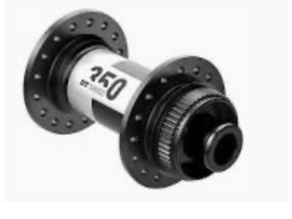 DT Swiss DT Swiss 350 Front Hub - 12 x 100mm, Center-Lock, Black, 28H