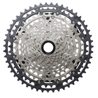 Shimano Deore XT CS-M8200-12 Cassette - 12-Speed, 10-51t, Hyperglide+, Micro Spline, Gray/Silver