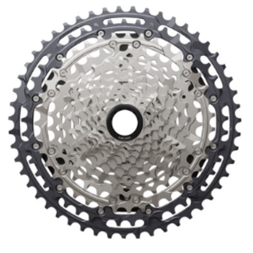 Shimano Shimano Deore XT CS-M8200-12 Cassette - 12-Speed, 10-51t, Hyperglide+, Micro Spline, Gray/Silver