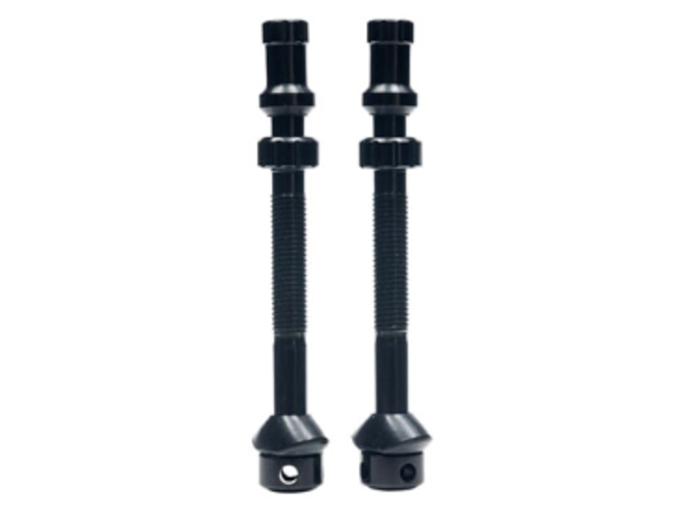 Stan's Stan's Universal+ Presta Valves, Tall (53mm), Pair, Black