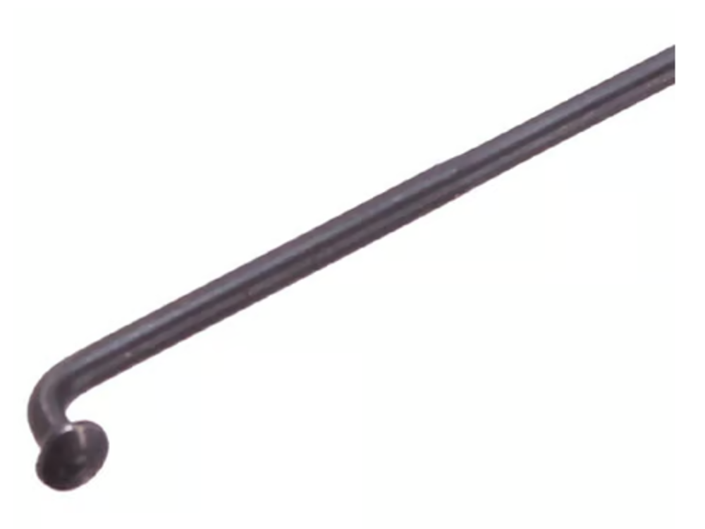 Sapim Race 290mm Stainless Steel Double Butted 14/15g - Black - J Bend