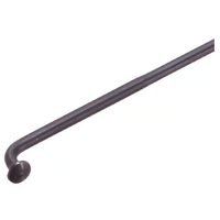 Race 290mm Stainless Steel Double Butted 14/15g - Black - J Bend
