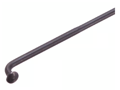 Sapim Race 290mm Stainless Steel Double Butted 14/15g - Black - J Bend