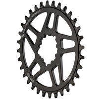 Wolf Tooth Direct Mount Chainring for SRAM Boost Nickel 34T for Shimano HG+