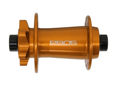 Hope Hope Pro5 Disc F 15mm T-A Hub, 110x28h, Orange
