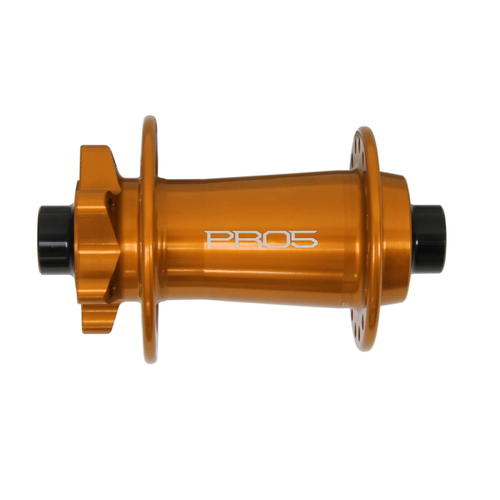 Hope Hope Pro5 Disc F 15mm T-A Hub, 110x28h, Orange