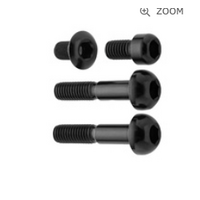 Terske Bolt Kit, Brake Lever, Matchmaker, Black NLS