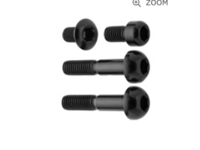 Terske Terske Bolt Kit, Brake Lever, Matchmaker, Black NLS