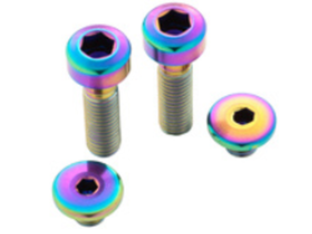 Terske Terske Bolt Kit, Brake Lever, Shimano A, Oil Slick