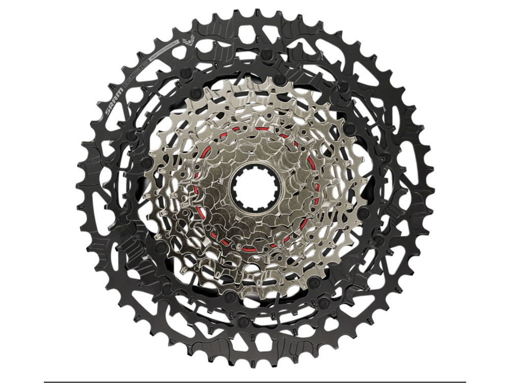 Sram SRAM Eagle T-Type XS-1270 Cassette - 12-Speed, 10-52t, For HG (8-10) Driver, Silver/Black
