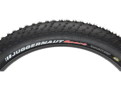 Kenda Kenda Juggernaut Sport Tire - 26 x 4.8, Clincher, Wire, Black, 60tpi