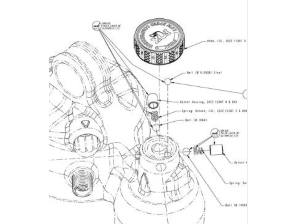 FOX Eyelet Sub Assy, LSC, 2022 Float X, DHX