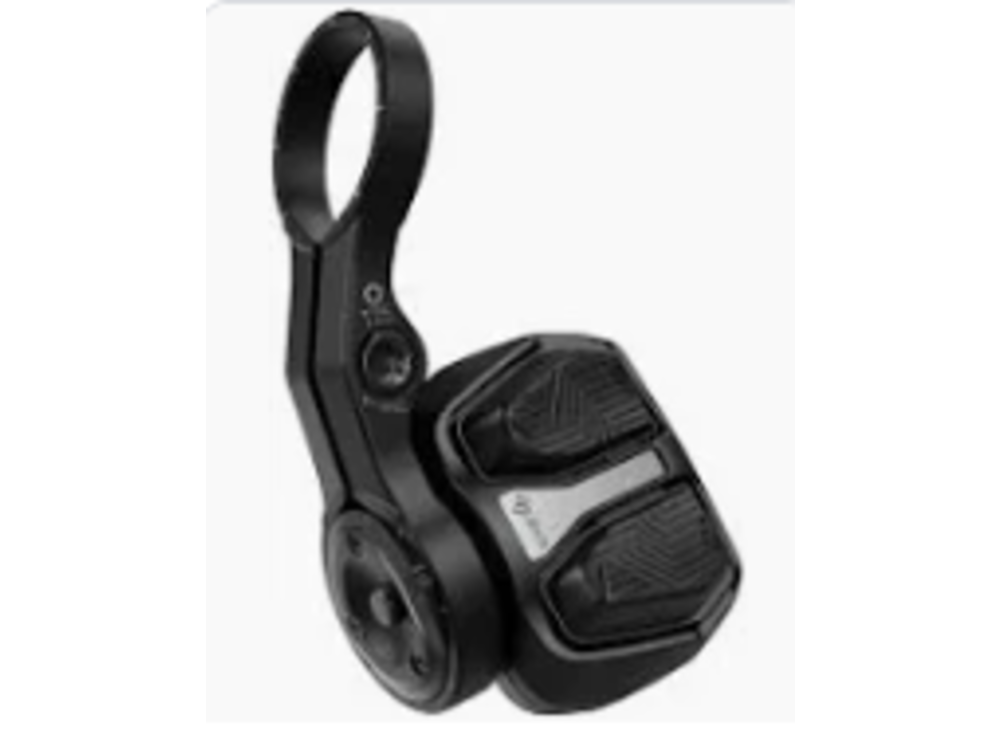 RockShox SRAM AXS POD Electronic Controller - Left or Right Mount, Discrete Clamp, 2-Button, Black, D1