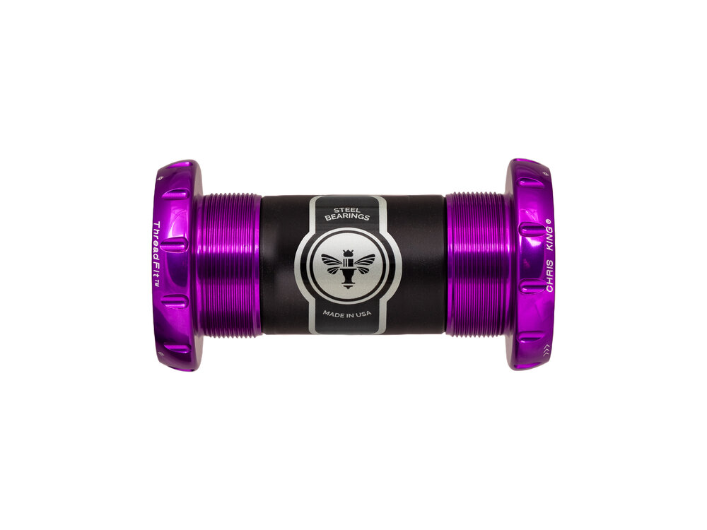 Chris King Bottom Bracket, ThreadFit 30, 3D Violet