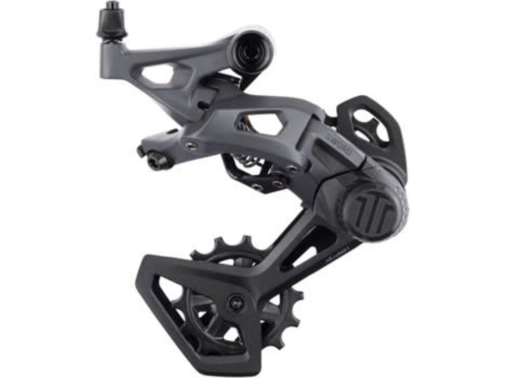 microSHIFT microSHIFT Sword Rear Derailleur - 10-Speed, Medium Cage, Compatible with Sword 1x, Gray