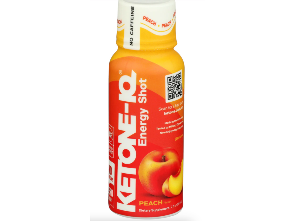 KETONE-IQ 2 oz Ketone-IQ No Caffeine Shot - Peach