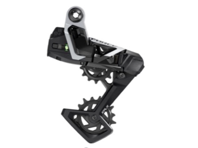 Sram SRAM Force XPLR AXS Rear Derailleur - For Force XPLR 1x, 13-Speed, 46t Max, UDH Hangerless, (Battery Not Included), Black/Silver, E1