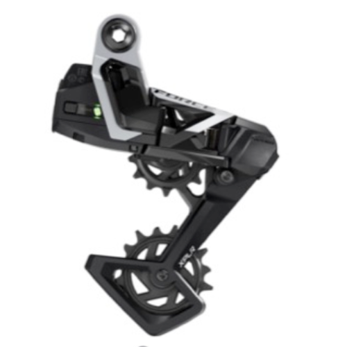 Sram SRAM Force XPLR AXS Rear Derailleur - For Force XPLR 1x, 13-Speed, 46t Max, UDH Hangerless, (Battery Not Included), Black/Silver, E1