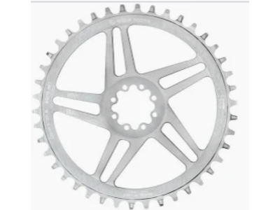 Direct Mount Chainring SRAM 8-Bolt Gravel/Road Silver Drop B