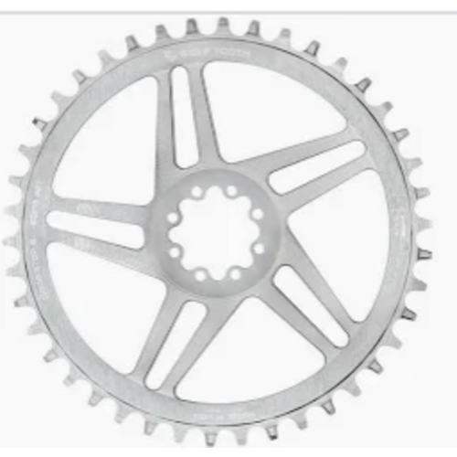 Direct Mount Chainring SRAM 8-Bolt Gravel/Road Silver Drop B