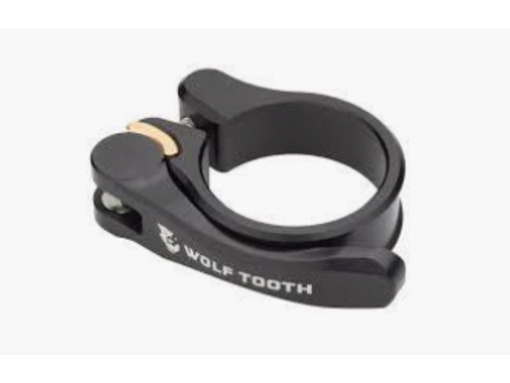 Wolf Tooth Components Wolf Tooth Seatpost Clamp 34.9mm Black Quick Release