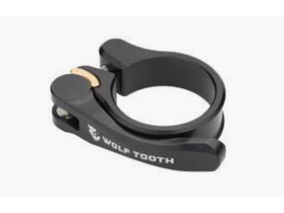 Wolf Tooth Components Wolf Tooth Seatpost Clamp 34.9mm Black Quick Release
