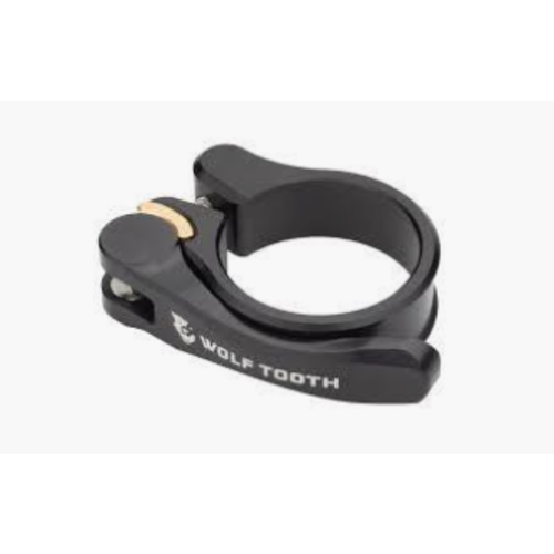 Wolf Tooth Components Wolf Tooth Seatpost Clamp 34.9mm Black Quick Release