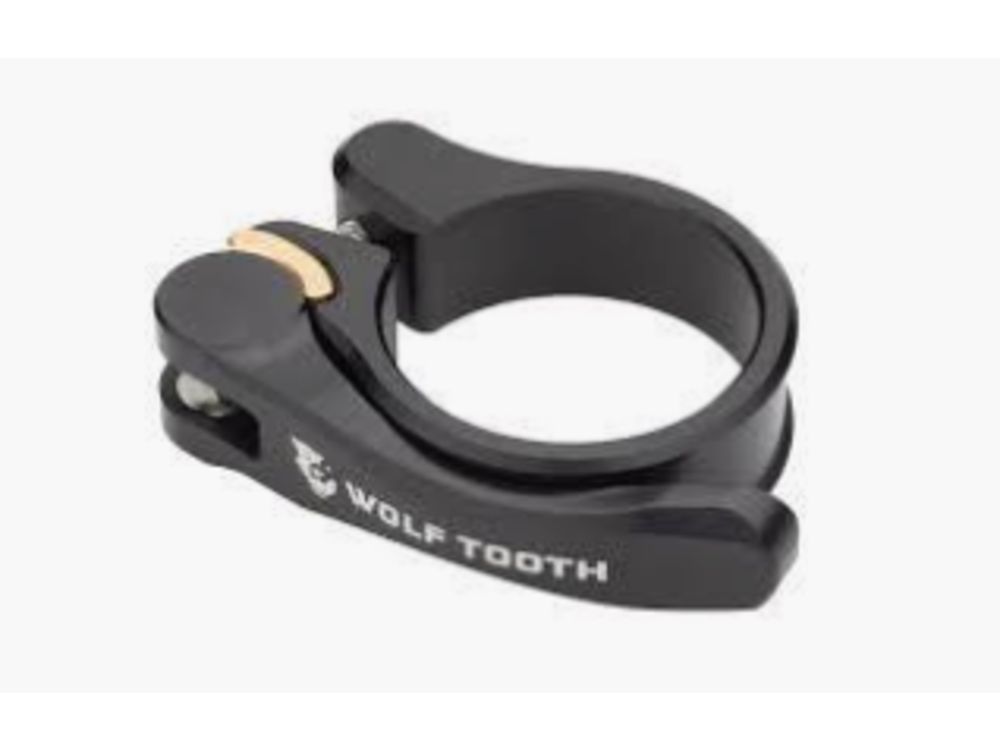 Wolf Tooth Components Wolf Tooth Seatpost Clamp 38.6 mm Black Quick Release