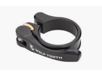 Wolf Tooth Components Wolf Tooth Seatpost Clamp 38.6 mm Black Quick Release