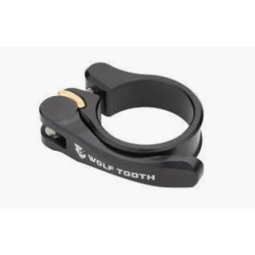 Wolf Tooth Components Wolf Tooth Seatpost Clamp 38.6 mm Black Quick Release