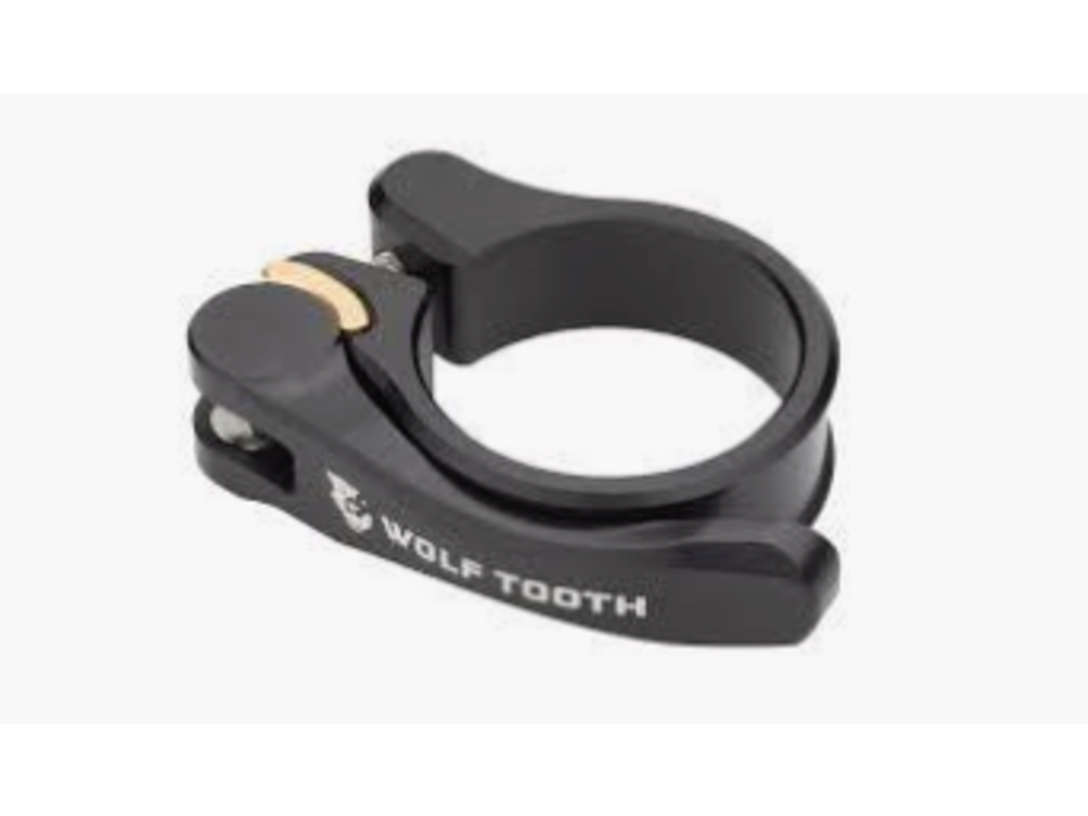 Wolf Tooth Seatpost Clamp 36.4mm Black Quick Release