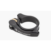 Wolf Tooth Seatpost Clamp 36.4mm Black Quick Release