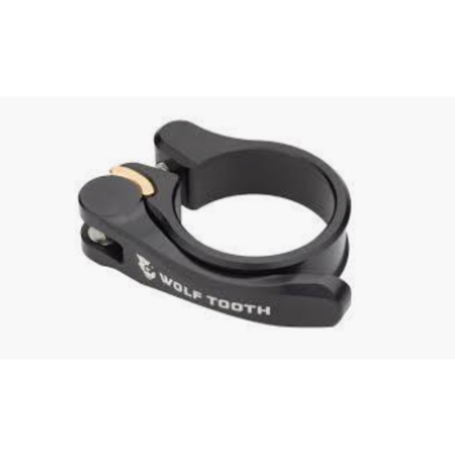 Wolf Tooth Seatpost Clamp 36.4mm Black Quick Release