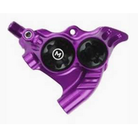 Hope RX4+ Disc Brake Caliper - Flat Mount Front, +20mm, DOT Type, Purple