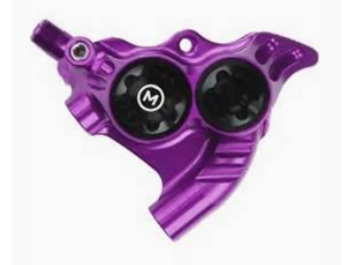 Hope Hope RX4+ Disc Brake Caliper - Flat Mount Front, +20mm, DOT Type, Purple