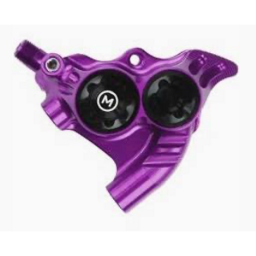 Hope Hope RX4+ Disc Brake Caliper - Flat Mount Front, +20mm, DOT Type, Purple
