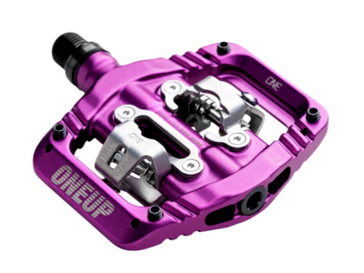 OneUp Components OneUp Components Clip Pedals, CrMo, Purple