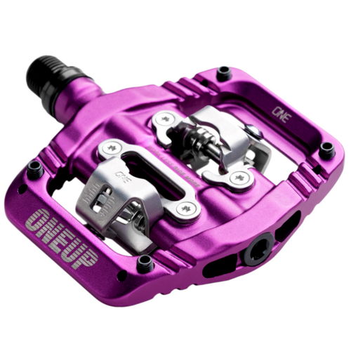 OneUp Components OneUp Components Clip Pedals, CrMo, Purple